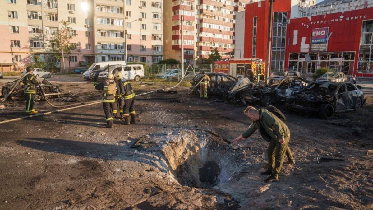 Rusi v noci udreli na ukrajinské mesto Sumy, zabili pritom dvoch civilistov