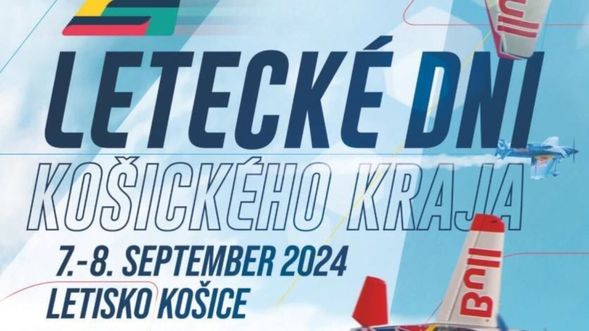 Letecké dni Košického kraja 2024: Udalosť roka na oblohe aj na zemi