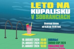 Leto na kúpalisku v Sobranciach pokračuje aj v auguste