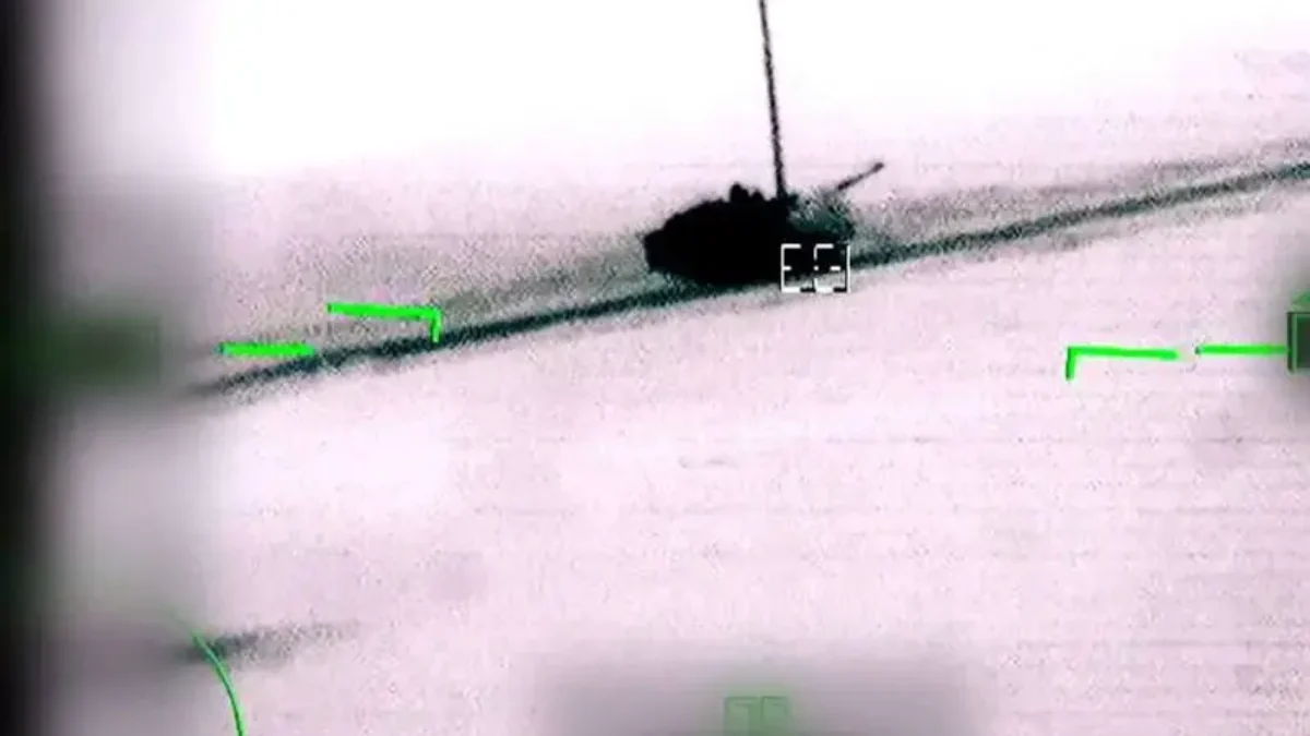 Druhý britský tank Challenger 2 bol zničený úderom rakety Vichr vrtuľníka Ka-52 v Kurskej oblasti