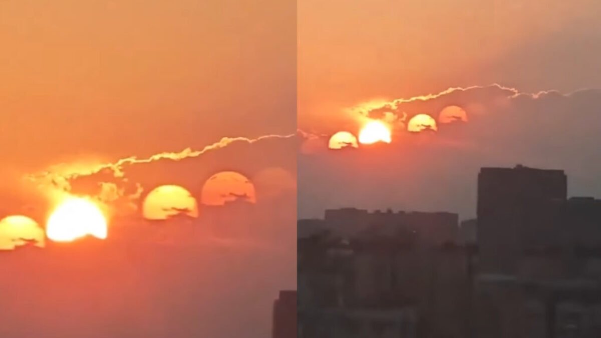 Na oblohe v Číne bolo videných sedem sĺnk. Ako je to možné?