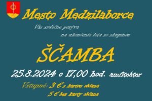 Ukončenie leta v Medzilaborciach so skupinou Ščamba