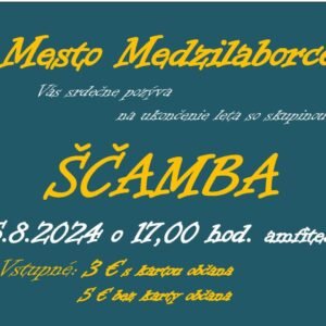 Ukončenie leta v Medzilaborciach so skupinou Ščamba