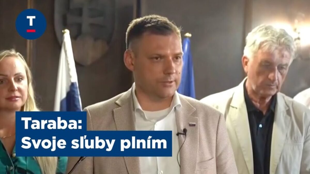 Taraba: Svoje sľuby plním