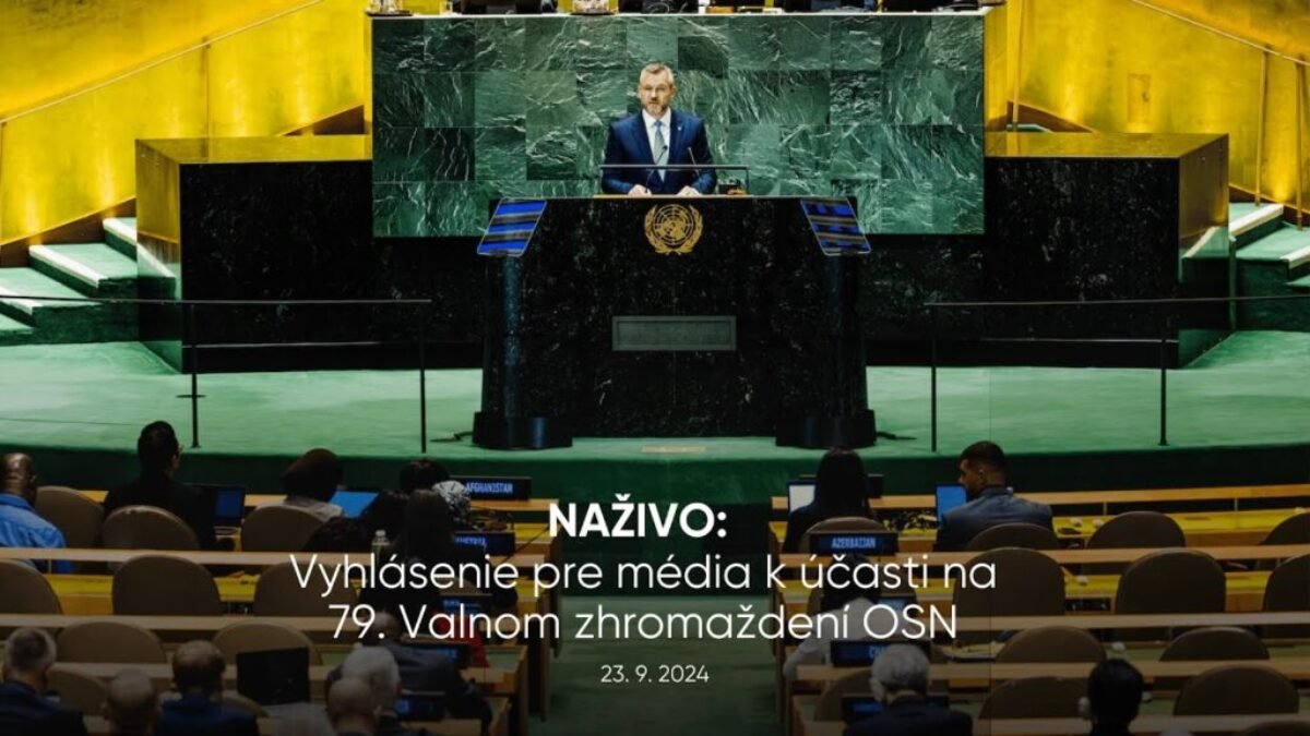 Vyhlásenie pre média k účasti na 79. Valnom zhromaždení OSN a Samite budúcnosti