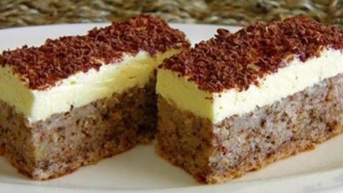 Báječné orechové rezy z jedného vajíčka sú jednoducho skvostné: Jednoduchý recept!