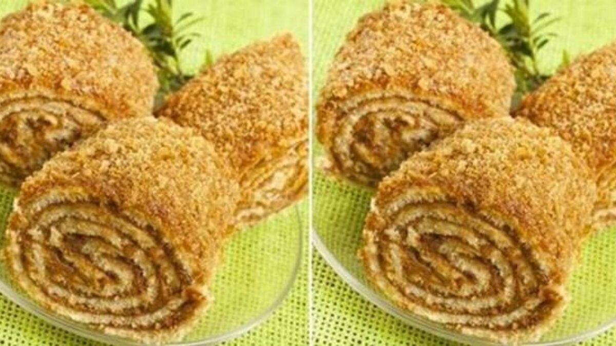 U nás doma veľmi obľúbená, orechová roláda s medom z hrnčeka pripravená už za 25 minút!