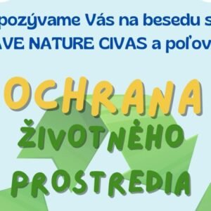 Pozvánka na besedu v Giraltovciach: Ochrana životného prostredia