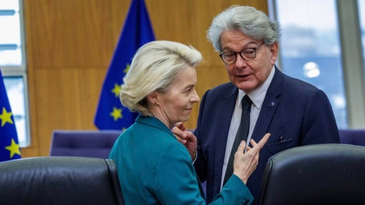 Bruselský digitálny cenzor Thierry Breton, by mal byť vymenovaný do funkcie výkonného podpredsedu EK