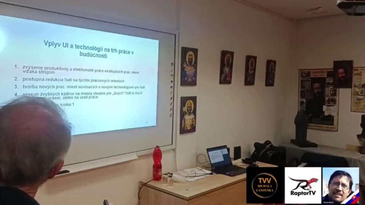 Ivan Sekaj – Vplyv umelej inteligencie na spoločnosť