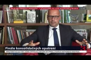 D. KARAS: UPRATOVANIE ŠTÁTNYCH FINANCIÍ SI VYŽADUJE ZNALOSTI A ODVAHU, NIE HLÚPE...