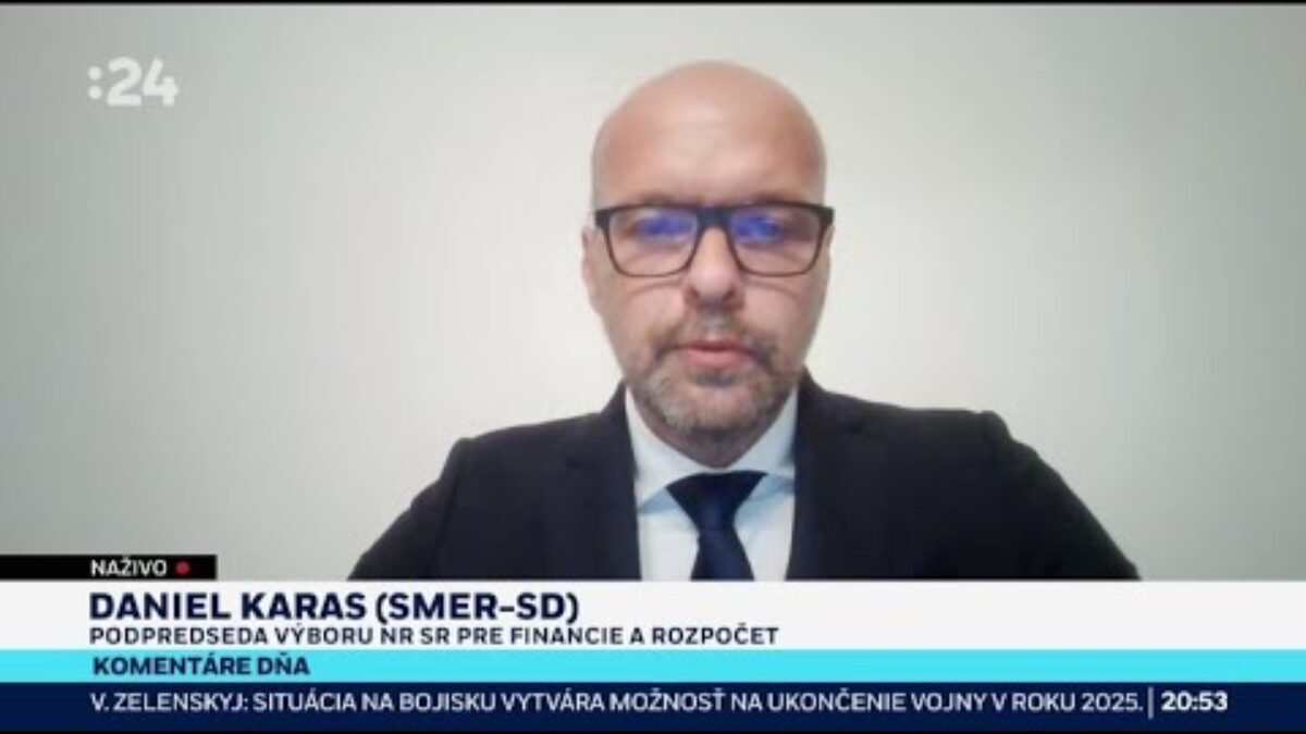 D. KARAS: PROGRESÍVCI BOLI MATOVIČOVI ROZTLIESKAVAČI PRI ROZVRATE ŠTÁTNYCH FINANCIÍ