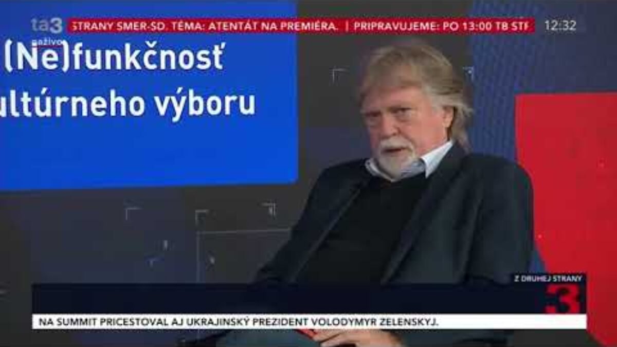 D. JARJABEK: SLOVENSKÁ KULTÚRA JE NAŠE SPOLOČNÉ BOHATSTVO. PATRÍ VŠETKÝM, NIELEN SAMOZVANEJ ELITE