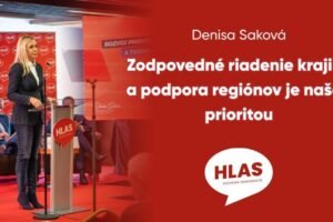 Zodpovedné riadenie krajiny a podpora regiónov je našou prioritou