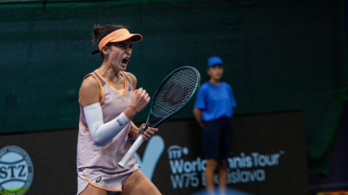 Jamrichová vyhrala prvý set, ale finále turnaja J&T Banka Slovak Open 2024 ovládla Pohánková (foto)