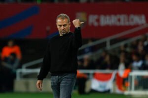 Tréner FC Barcelona Hansi Flick sa pred El Clásicom „obul“ do klubovej televízie...