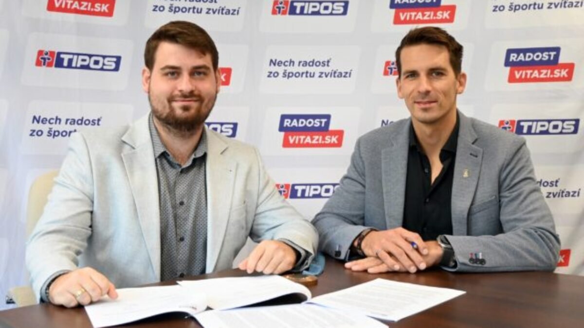 Slovenský olympionik Matej Beňuš podpísal spoluprácu s Tiposom