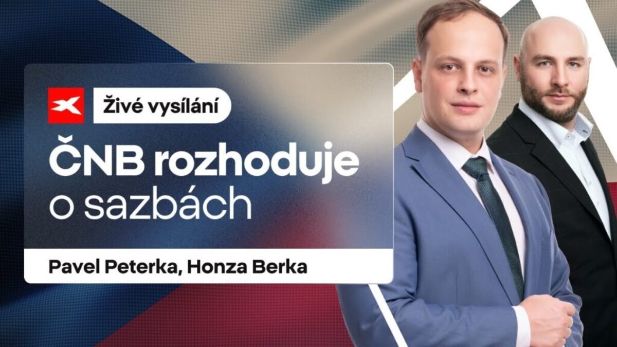 XTB: Živý komentář XTB: ČNB rozhoduje o sazbách
