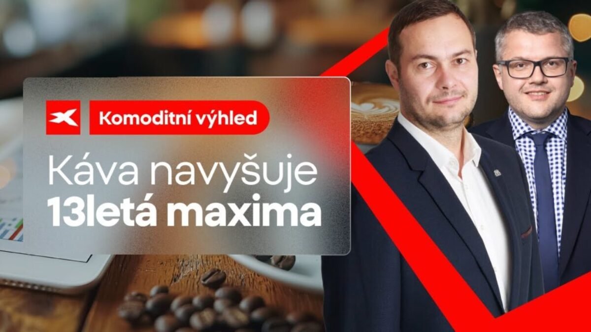 XTB: Komoditní výhled | Káva navyšuje 13letá maxima