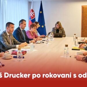 Tomáš Drucker po rokovaní s odbormi #skolstvo