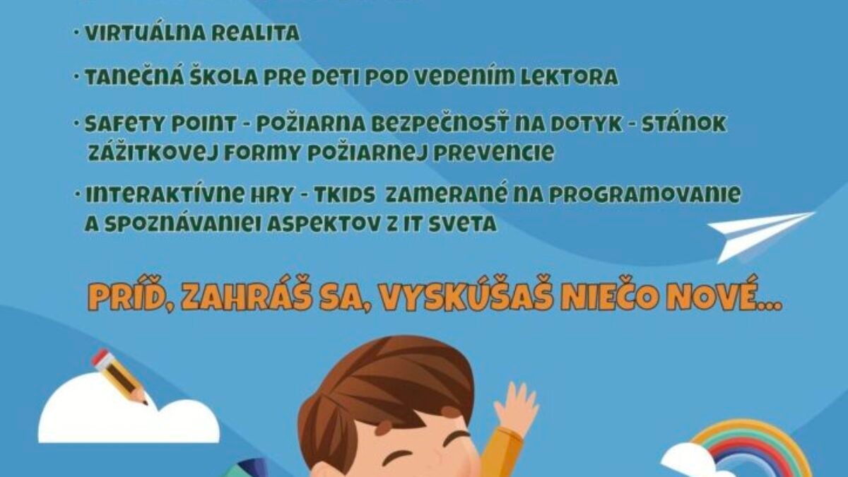 Košice: ZÁBAVA, HRY A SÚŤAŽE PRE VŠETKY DETI 

Už v pondelok (25. 11.) oslávime Svetový deň detí v košickom Kulturparku. Na vaše ratolesti čakajú tanečné workshopy,…