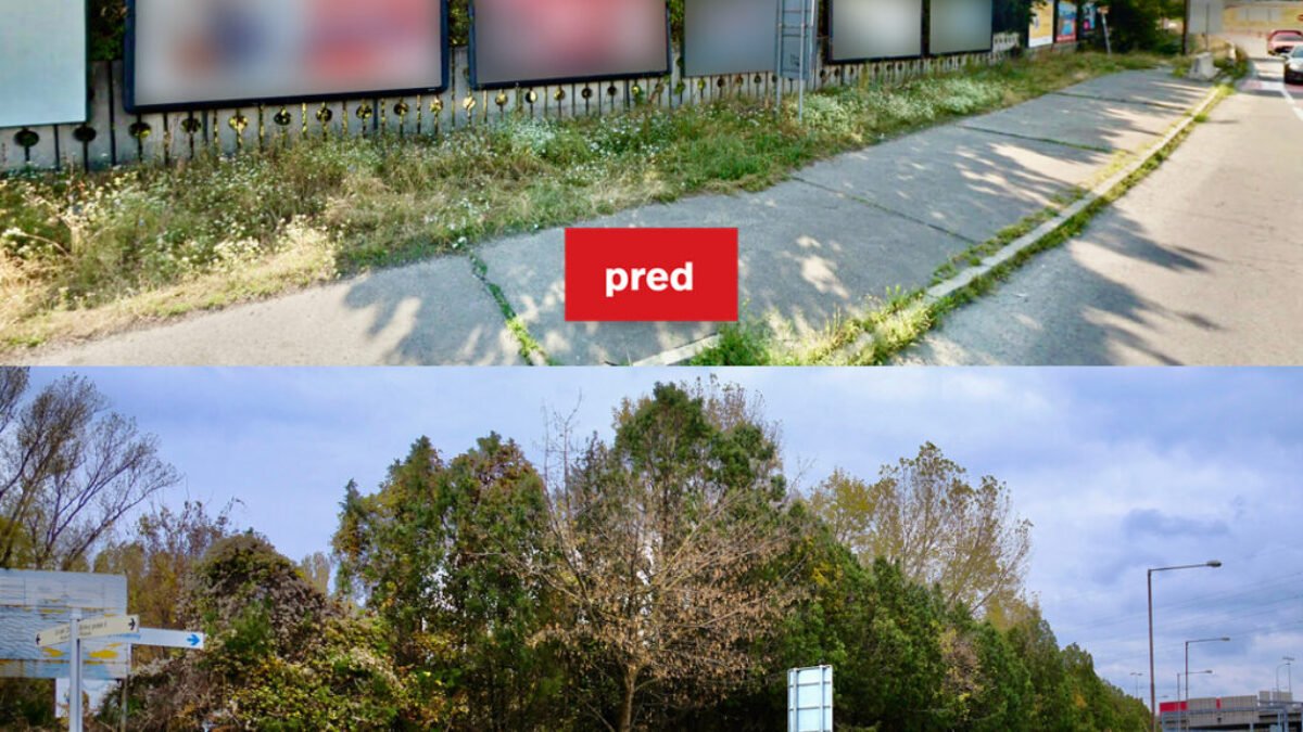 Bratislava pokračuje v upratovaní reklamy