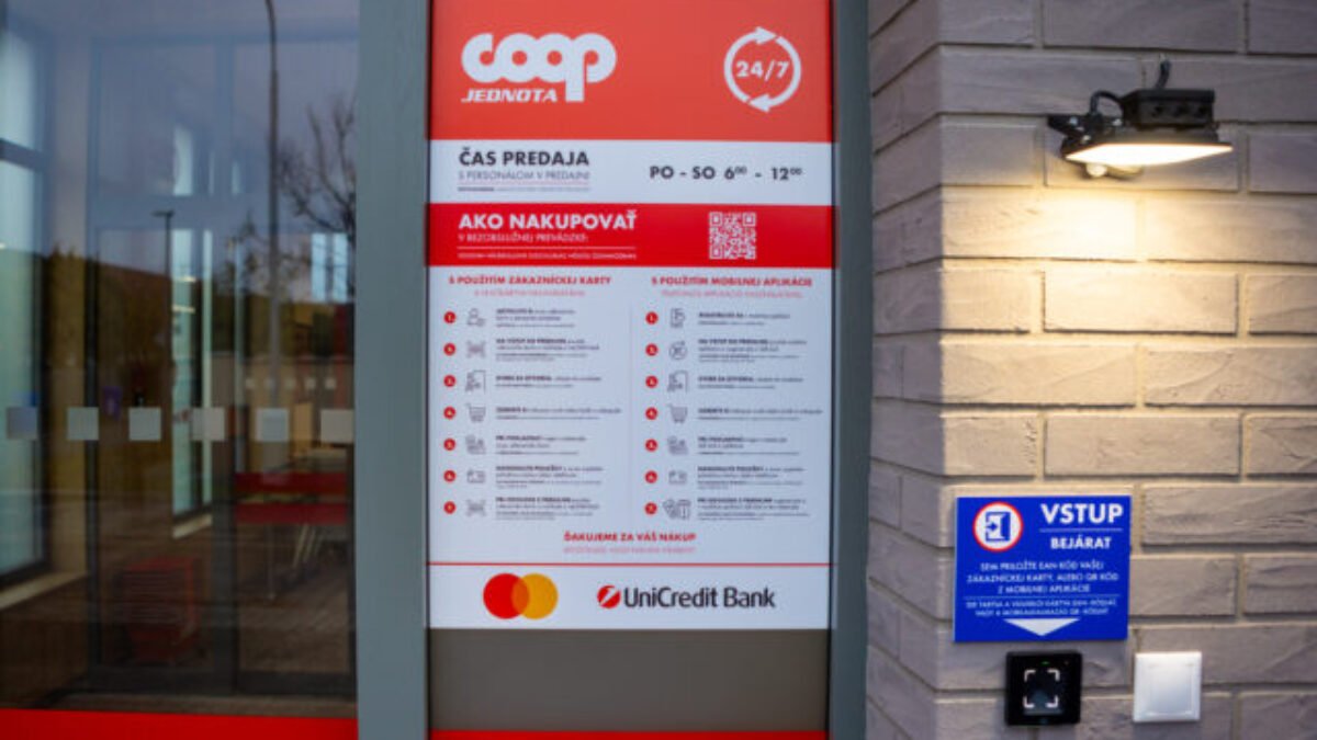 Nakupovanie bez obsluhy a otváracích hodín. V Šali pribudli samoobslužné potraviny COOP Jednota 24/7