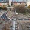 Výstavba električkovej trate v Petržalke. Chýba už len niekoľko desiatok metrov ...