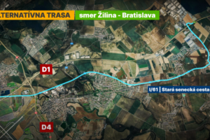 Diaľnica D1 zo Senca po Zlaté Piesky bude cez víkend uzavretá. Chystá sa pripoje...