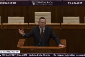 L. KAMENICKÝ: DISKUSIA V PARLAMENTE POTVRDILA, ŽE OPOZÍCIA ŽELÁ SLOVENSKU LEN TO...