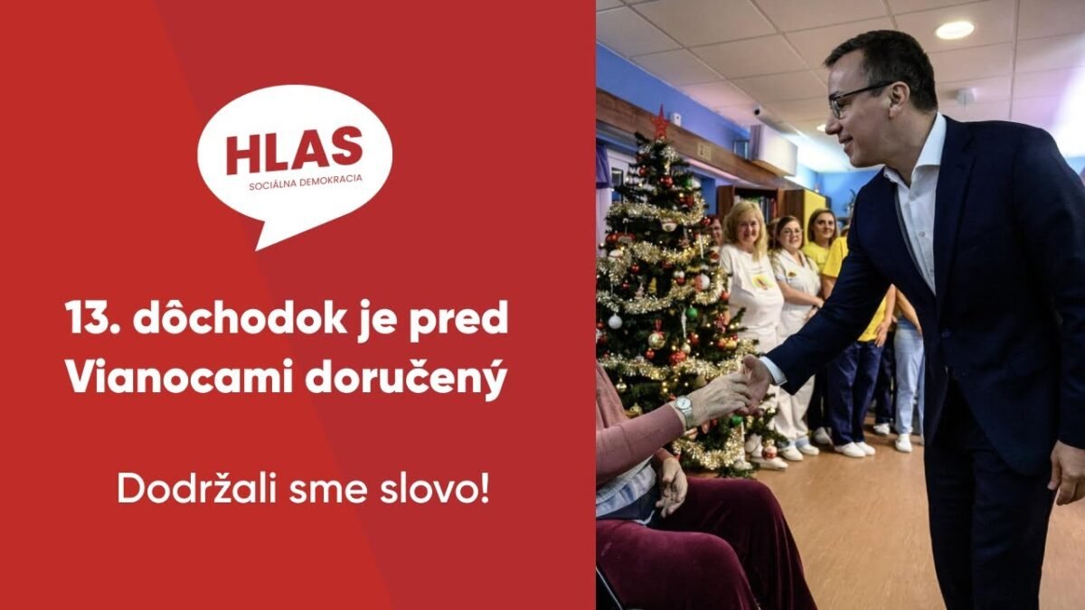 1734943855 maxresdefault.jpg Dodržali sme slovo! 13. dôchodok je pred Vianocami doručený🎄