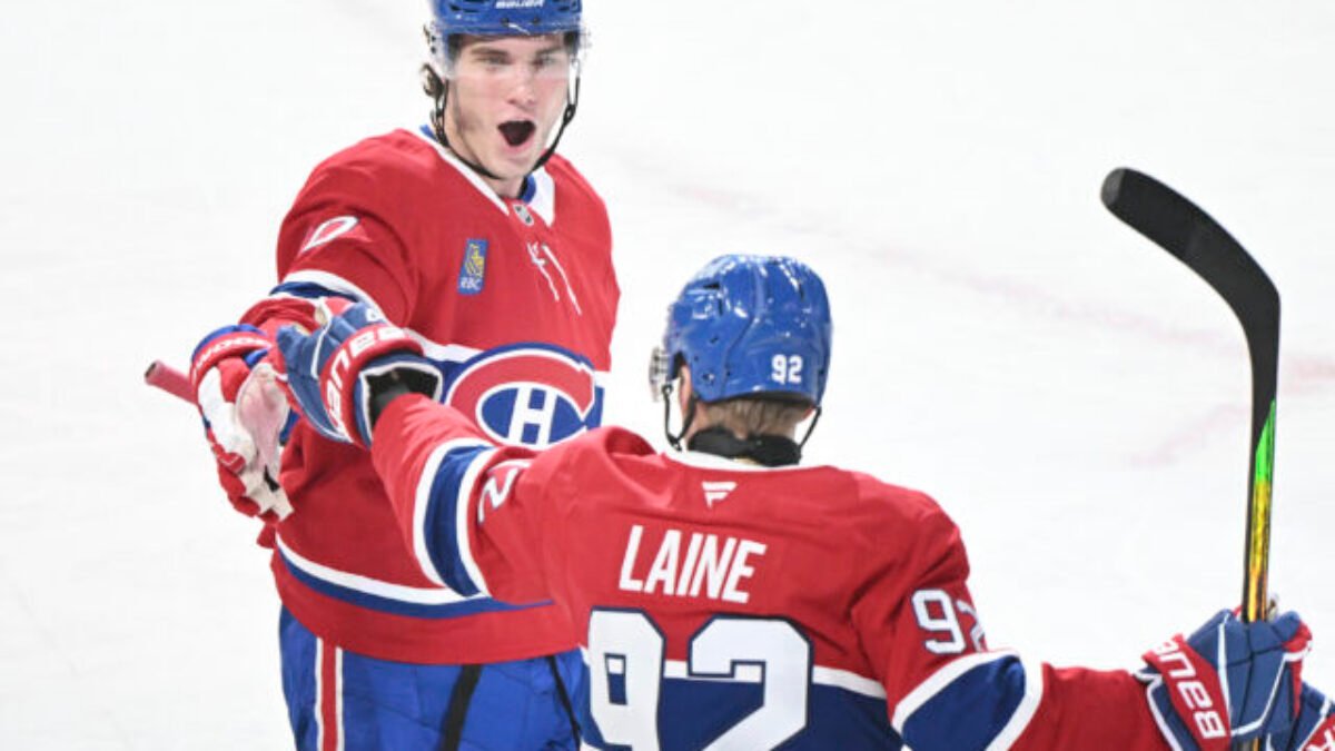 Slafkovský gólom naštartoval Montreal k výhre nad Detroitom, Laine sa opäť presadil v presilovke – VIDEO