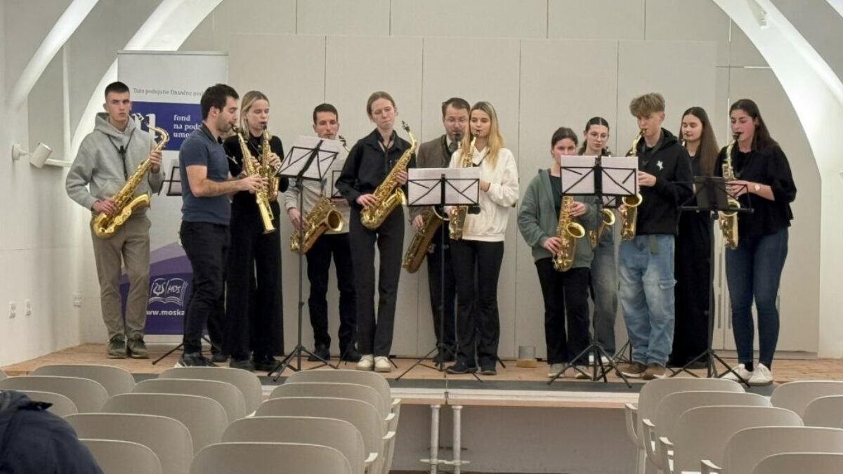 Modranská Saxofoniáda uzavrela rok 2024 vianočným koncertom
