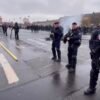 Francúzski taxikári protestujú v Paríži proti zmenám v systéme zdravotnej staros...