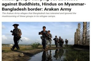 Obsadenie bangladéšskej hranice arakánskou armádou by mohlo vyvolať krízu s Dhák...
