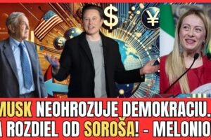 MELONIOVÁ OBHAJUJE ELONA MUSKA A KRITIZUJE GEORGA SOROŠA | TVOTV
