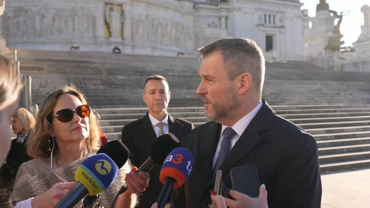 Vyhlásenie pre médiá po rokovaní s talianskym prezidentom a premiérkou