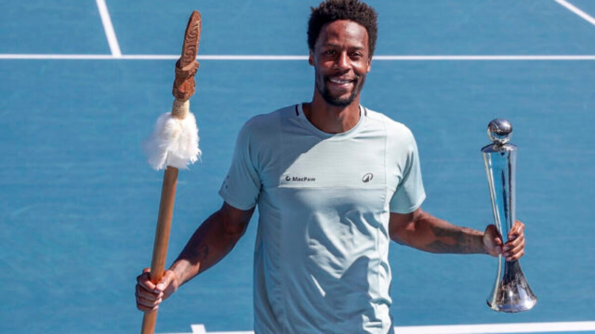 Vek je číslo, ale ja ďalej pracujem. Gael Monfils sa stal najstarším singlovým šampiónom v histórii ATP Tour