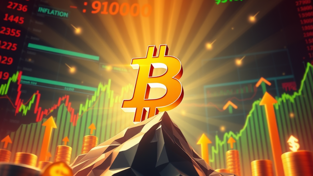 bitcoin prekračuje 99 000 usd: reakcia na infláciu Bitcoin prekračuje 99 000 USD: Reakcia na infláciu