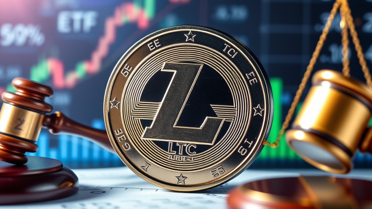 Cena Litecoinu rastie v dôsledku očakávaného schválenia LTC ETF