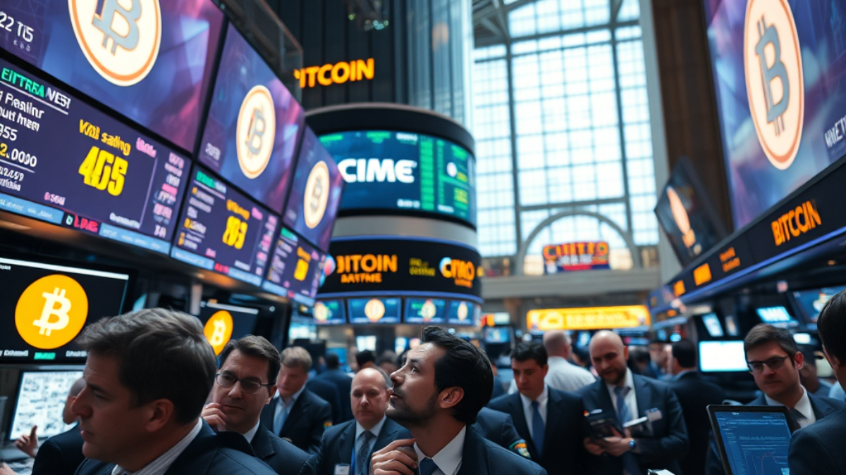 Rekordný otvorený záujem o Bitcoin futures na CME