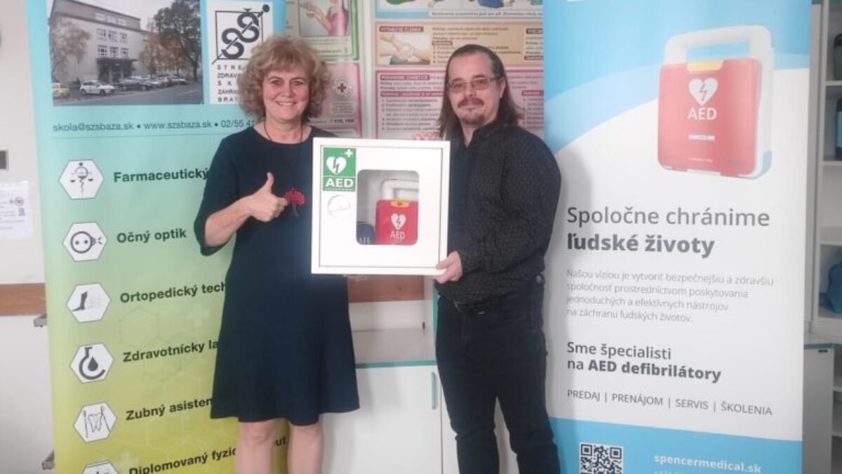 Stredná zdravotnícka škola na Záhradníckej ulici urobila dôležitý krok k záchrane ľudských životov