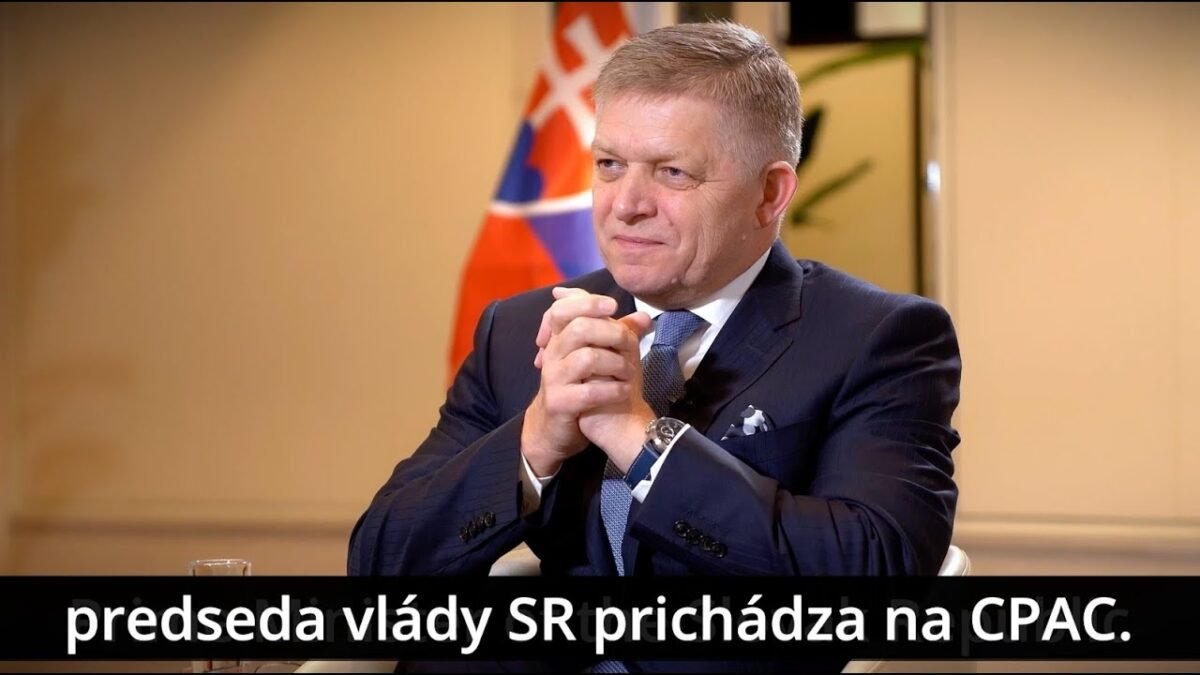 UVEDENIE ROBERTA FICA PRED VYSTÚPENÍM NA KONFERENCII CPAC V USA