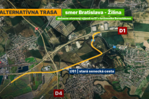 Cez víkend bude diaľnica D1 zo Zlatých Pieskov po Triblavinu uzavretá. Diaľničia...