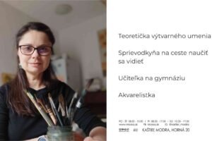 Otvorený ateliér s Michaelou Syrovou: Spoznajte umenie cez tvorbu a inšpiráciu