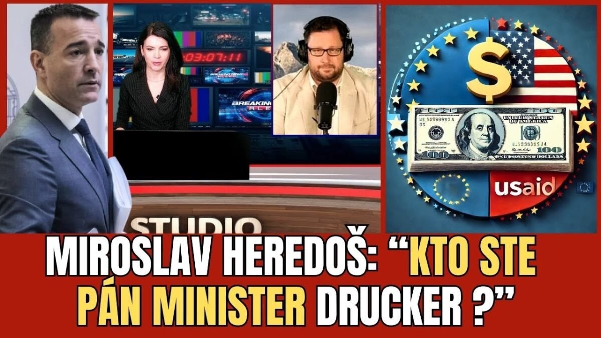 PODĽAHNE MINISTER DRUCKER VEREJNOSTI A REZIGNUJE? PRÍJME TO PELLEGRINI? | MIROSLAV HEREDOŠ | TVOTV