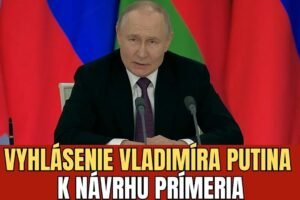 VLADIMIR PUTIN PRIJAL NÁVRH NA PRÍMERIE, MÁ ALE PODMIENKY | TVOTV