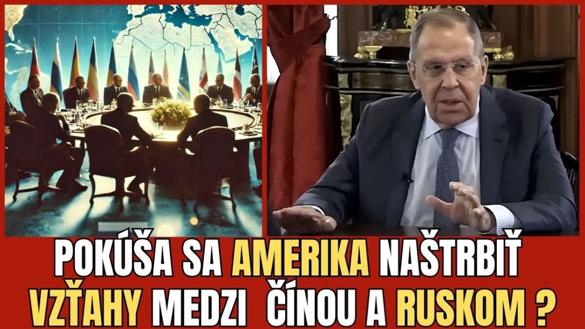 SERGEJ LAVROV ODHAĽUJE ZÁKULISNÉ HRY V GEOPOLITIKE: USA, ČÍNA, RUSKO (SLOVENSKÝ DABING) | TVOTV