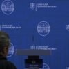 Tlačová konferencia po mimoriadnom rokovaní vlády.