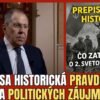 SERGEJ LAVROV: OBVINENIA VOČI KOLEKTÍVNOM ZÁPADU – Pravda, ktorú nechcú počuť! |...